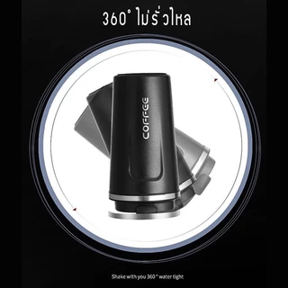 Camping Coffee drip set ที่กรองกาแฟสแตนเลส ดริปเปอร์กรวยกาแฟ สแตนเลส304 เดินทาง พกพาสะดวก มีฝา ป้องกันน้ำไหล