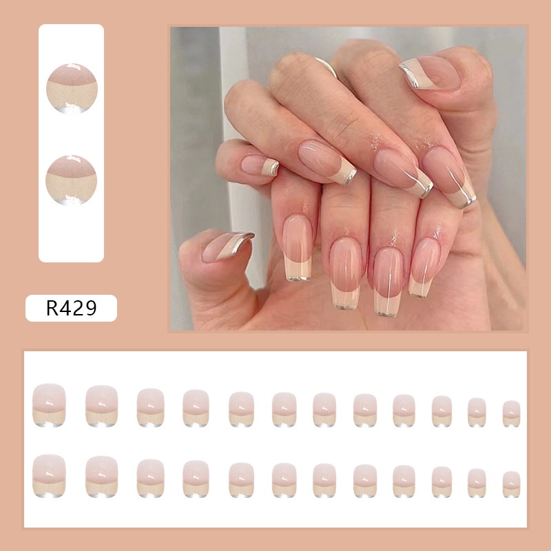 เล็บปลอม [R429]เล็บปลอมกันน้ำ อุปกรณ์ทำเล็บ ถูกสุด พร้อมส่ง