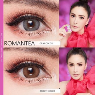 คอนแทคเลนส์ ยี่ห้อ Sweety Plus ร่วมค่าสายตา -100 สีเทา