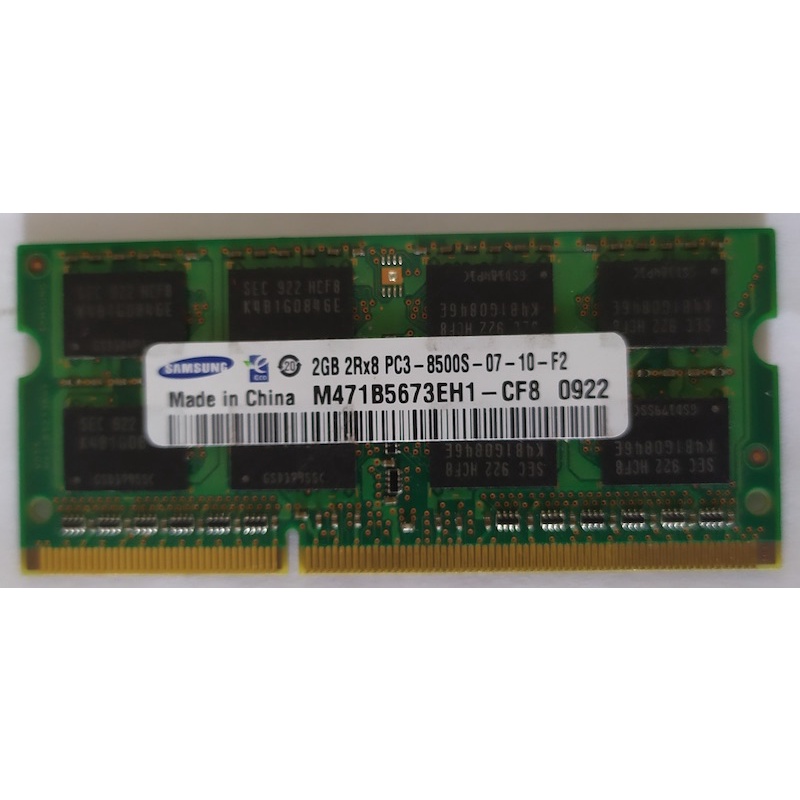 RAM 2GB Samsung PC3-8500S M471B5673EH1-CF8 877E8F3C