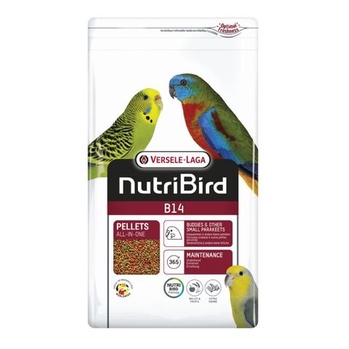 NutriBird B14 อาหารนก สูตรอาหารประจำวัน แพ็คเก็จ 3 กิโลกรัม