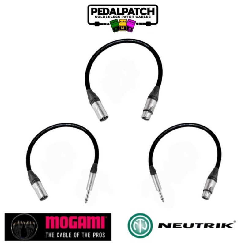 สายสัญญาณเสียง BALANCED XLR & TS ( ใช้สาย MOGAMI / ใช้หัว NEUTRIK ) เลือกความยาวได้