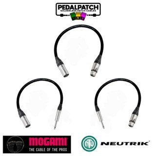 PNB​ AUDIO CABLE สายสัญญาณเสียง BALANCED XLR &amp; TS ( ใช้สาย MOGAMI / ใช้หัว NEUTRIK ) เลือกความยาวได้