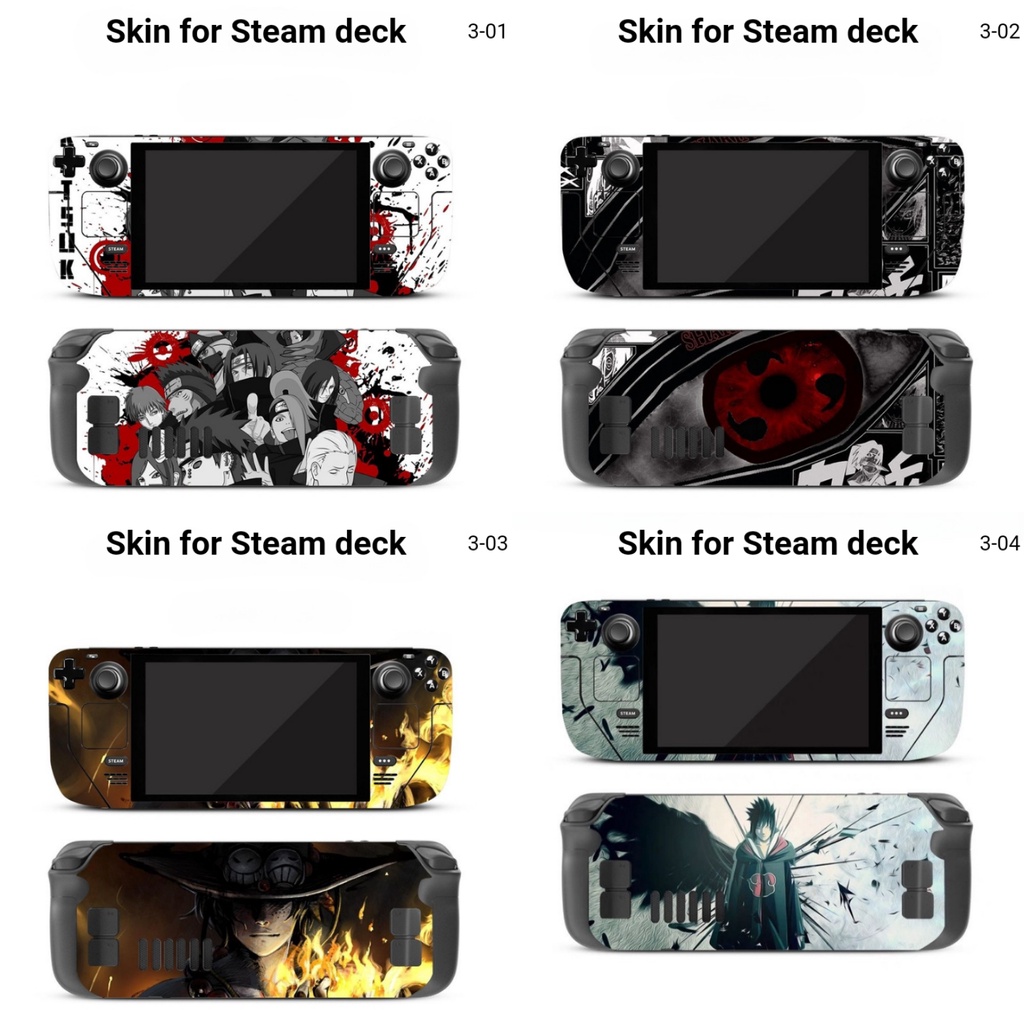 Skin for Steam deck (set3) สกินสำหรับ steam deck