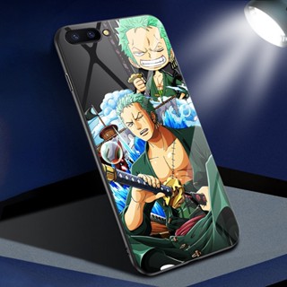 เคสโทรศัพท์มือถือกระจกนิรภัย ลายการ์ตูนวันพีช Roronoa Zoro สําหรับ Huawei P20 P30 Pro Lite Y9 Prime Y6P Y7A Y8P Nova 3i 6t 7SE Mate 10 20