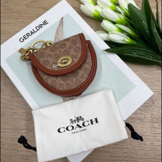 Coach พวงกุญแจ ใส่เหรียญมีช่องใส่เหรียญหลายแบบ