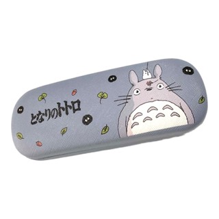 กล่องแว่นตา  ลายการ์ตูน  น่ารัก  ลาย TOTORO BK  ลายใหม่  สีเทาเข้ม  (Glasses case) น่ารัก น่าใช้งาน by manopnest shop