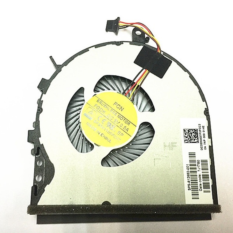 ใหม่แล็ปท็อป CPU Cooling Cooler พัดลมระบายความร้อนสําหรับ HP Envy 15-AE 15-AE018TX AE021TX AE019TX 1