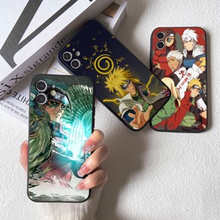 เคสโทรศัพท์มือถือ TPU นิ่ม กันตก ป้องกันเลนส์กล้อง ลายการ์ตูนนารูโตะ Hokage Minato Hiruzen สําหรับ Apple iphone 14 Plus 13 12 11 Pro Max