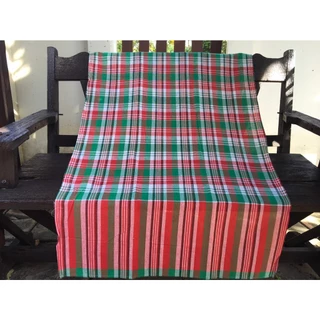 ผ้าขาวม้าผ้าฝ้าย 100% ขนาดใหญ่พิเศษ 75 x 175 CM.