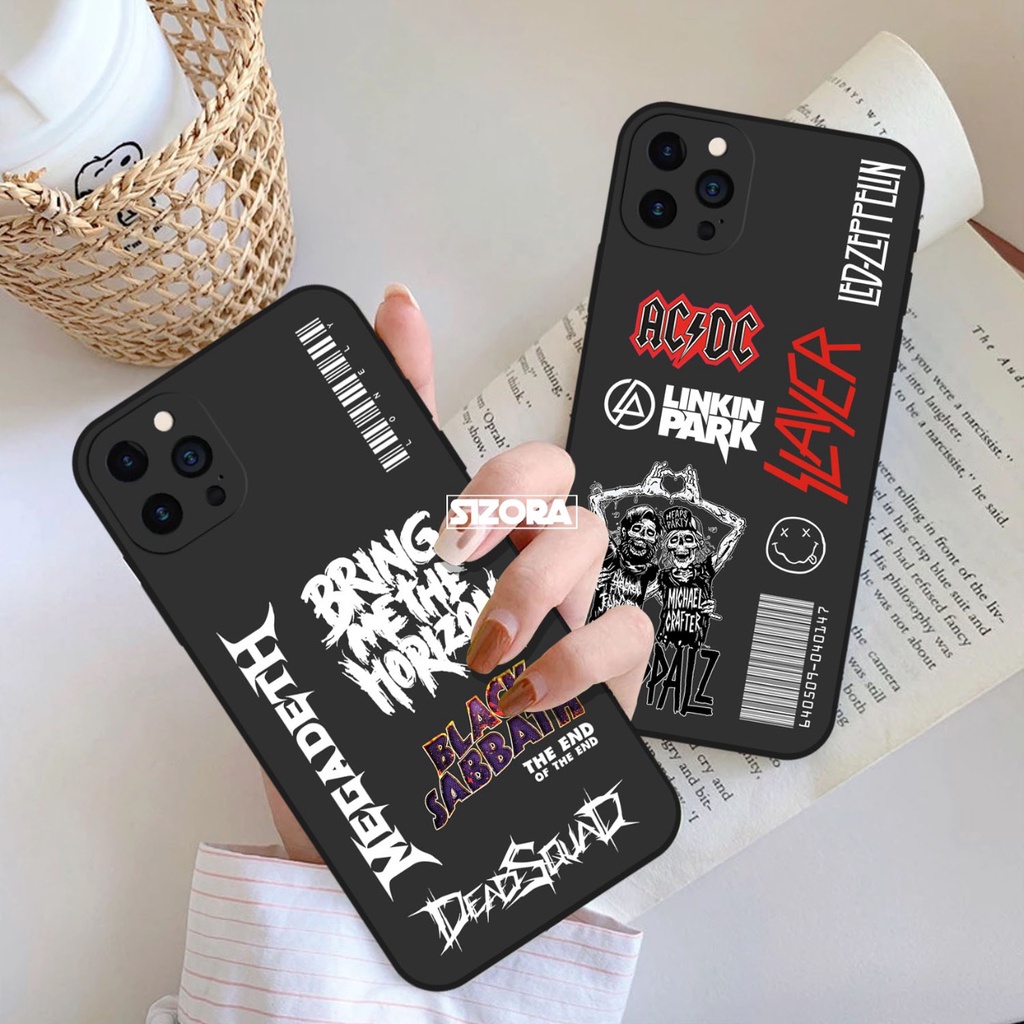 JM003- เคสสําหรับ S*msung S9 PLUS NOTE 10 LITE 8 9 10 S10 PLUS S20 S20 ULTRA Softcase สีดํานุ่มสีดํา