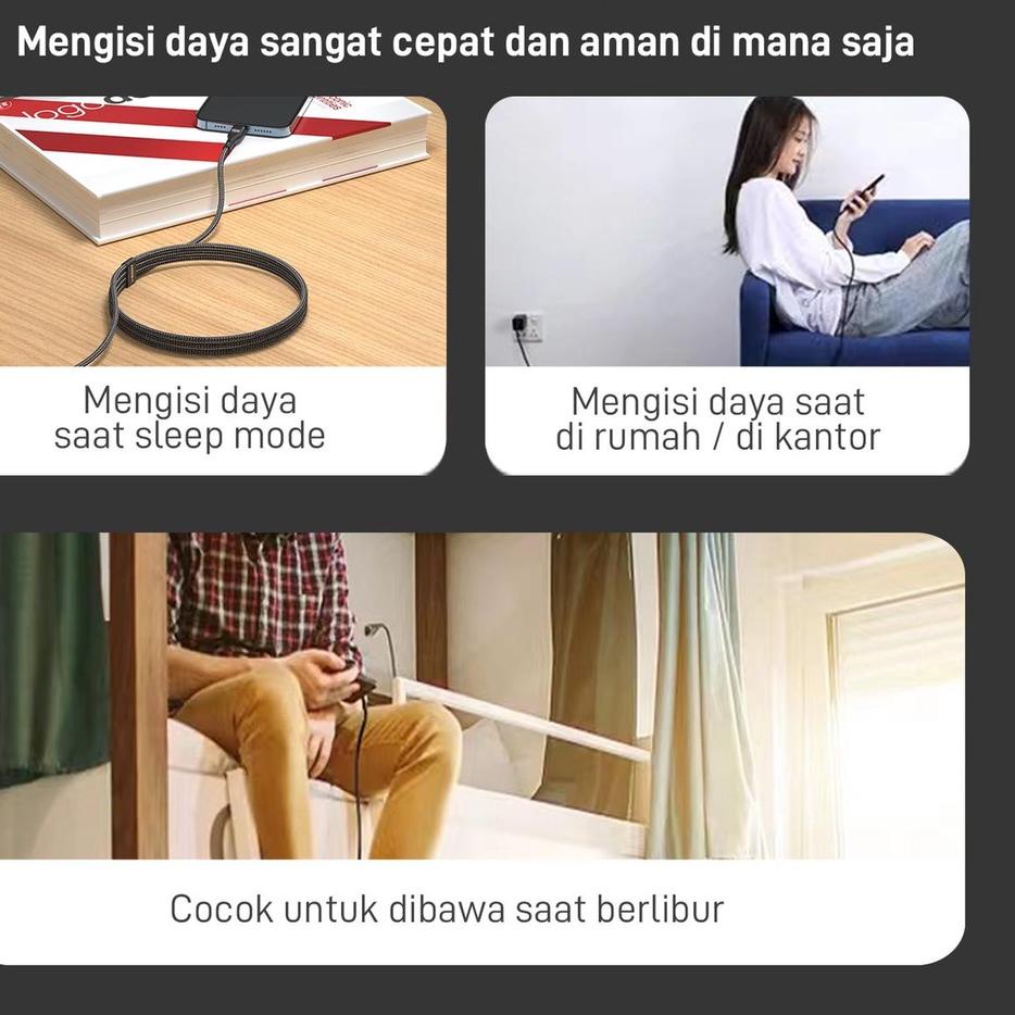 สะดวกสบายมาก.. VEGER Data Cable CPD100 Power Delivery PD 100 Type C to Type C 1000mm