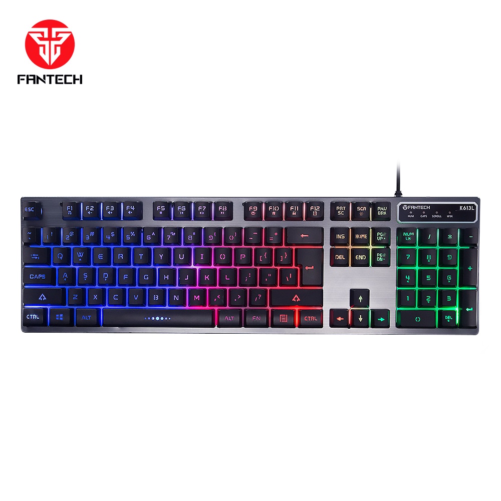 Fantech Fighter K613L คีย์บอร์ดเกม RGB ขนาดเต็ม