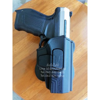 ซองพกนอกโพลิเมอร์ รุ่น WALTHER P99C/P99 OA/ P99 RAM/CP99/CP99 COMPACT (ปลดนิ้วชี้) CYTAC