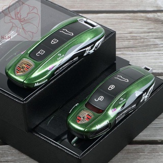 ใหม่ Porsche Mamba Green Kangaroo Key Shell Macan 718 Cayenne Panamera Taycan 911 Set