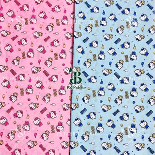 ลายการ์ตูน COTTON TC ผ้าคอตตอนผสม ตัดยาวต่อเนื่อง