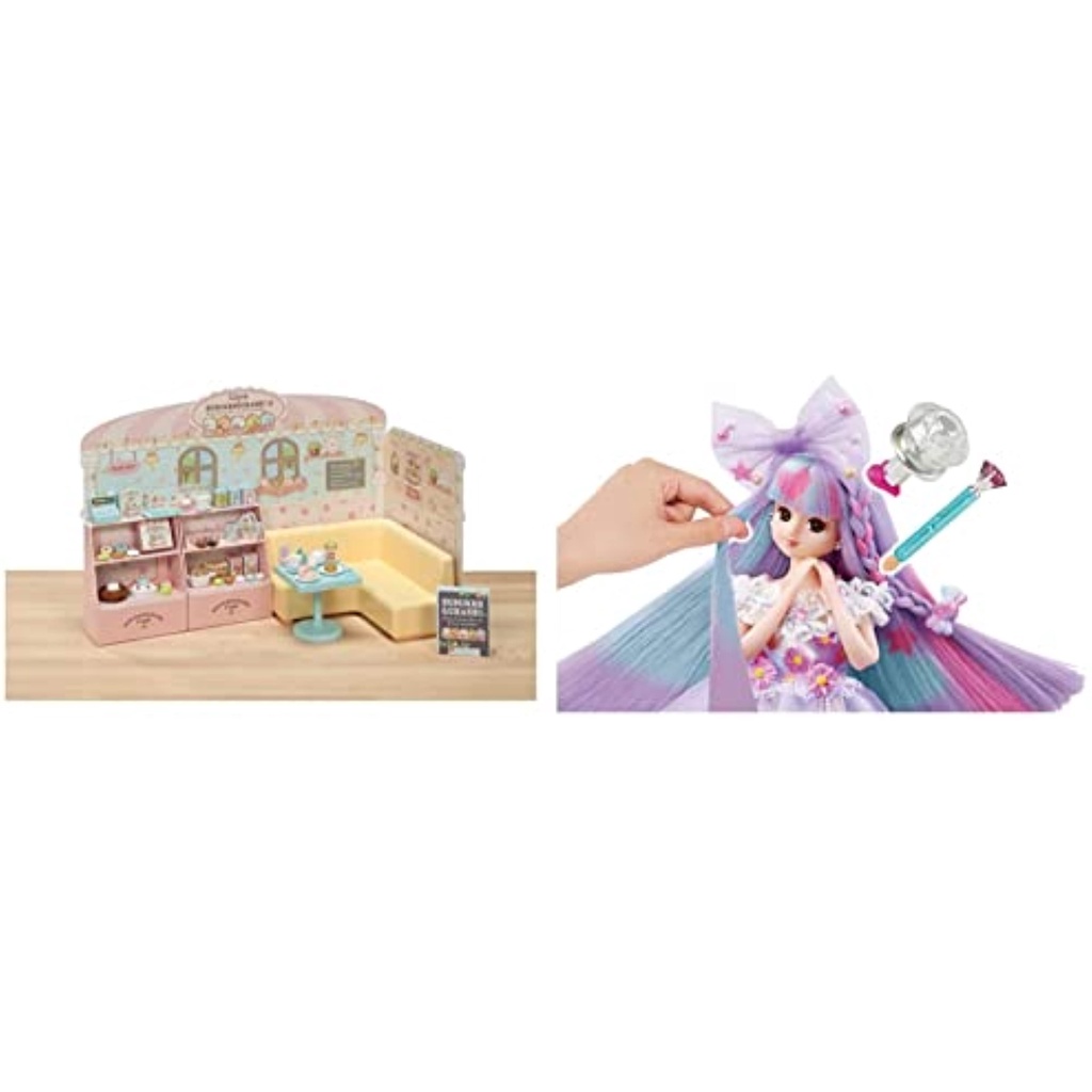 [Toy Girls Set 3 years old or older] Welcome to Lika -chan Sumikko Gurashi Cafe!+ Lika -chan Doll Yu
