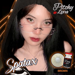 คอนแทคเลนส์ สาย ฝอ. รุ่น Spatax สีเทา/ตาล gray/brown มีค่าสายตา (0.00)-(10.00)