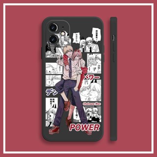 Chainsaw Man เคสไอโฟน iPhone 8plus 13 11 12 pro max Xr Xs X max 14 pro max TPU phone case 7 8 เคส 8พลัส 7plus cover นิ่ม