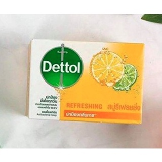 🥰 Dettol Refreshing เดทตอล สบู่ก้อนแอนตี้แบคทีเรีย สูตรรีเฟรชชิ่ง ขนาด 65 กรัม 😘✨