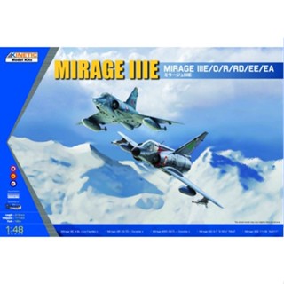 โมเดลเครื่องบินรบ Kinetic Model 1/48 KI-K48050 MIRAGE IIIE/O/R/RD/EE/EA