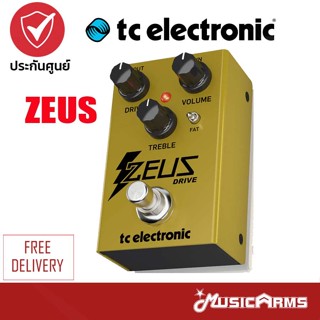 TC Electronic ZEUS เอฟเฟคกีต้าร์ DRIVE OVERDRIVE Music Arms