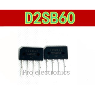 ใหม่ D2SB60 D2SBA60 T2SB60 diode rectifier 2A/600โวลต์