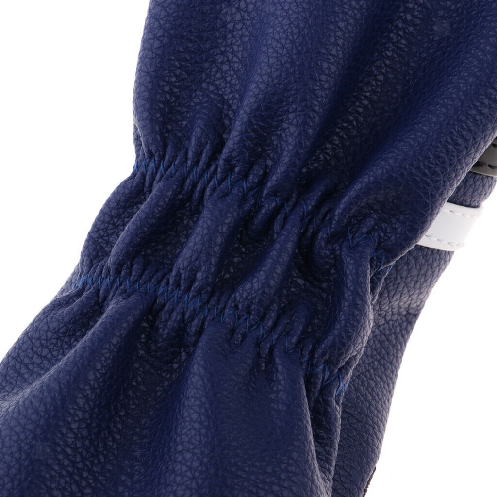 New Dark Blue Snow Leopard Design Golf Wood Club Cover Driver Fairway Hybrid Headcover for Taylormade Callaway Ping #5