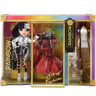 Rainbow High 2021 Jett Dawson Collector Fashion Doll ตุ๊กตาแฟชั่น Jett Dawson สีรุ้ง 2021