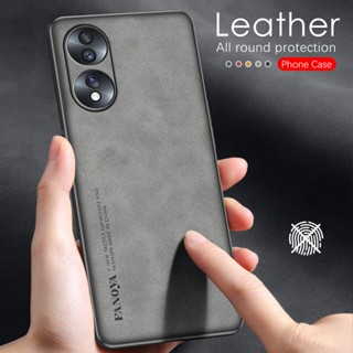 เคสมือถือ แบบหนังแกะนิ่ม บางพิเศษ สําหรับ Honor 70 Honer Honar 50 5G Honor70 Honor50