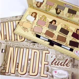 theBalm NudeTude Eyeshadow Palette เดอะบาล์ม นู้ดทู้ด พาเลท อายแชโดว์ 12 เฉดสี พร้อมแปรง