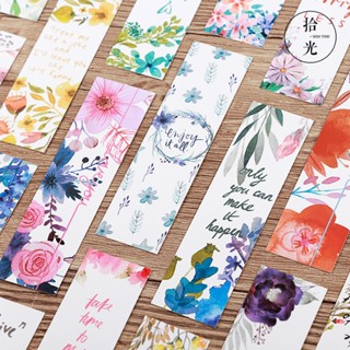 ที่คั่นหนังสือ รูปคําภาษาอังกฤษ แบบสร้างสรรค์ จํานวน 10 ชิ้น ต่อกล่อง