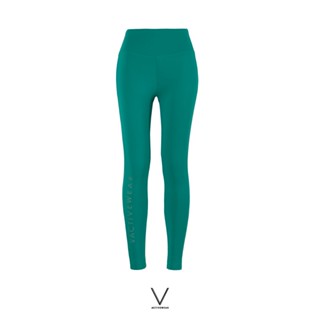 V ACTIVEWEAR SS2022 UV PANT GREEN กางเกงใส่ออกกำลังใสว่ายน้ำ ผ้ากัน UV UPF 50+ ผ้าหนา 300 GSM