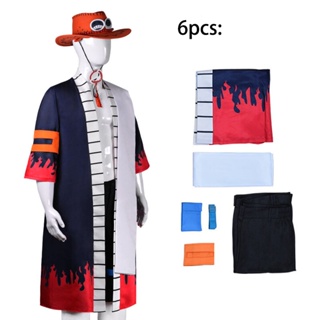 ชุดคอสเพลย์ One Piece Portgas·d· Ace Xs To 3xl