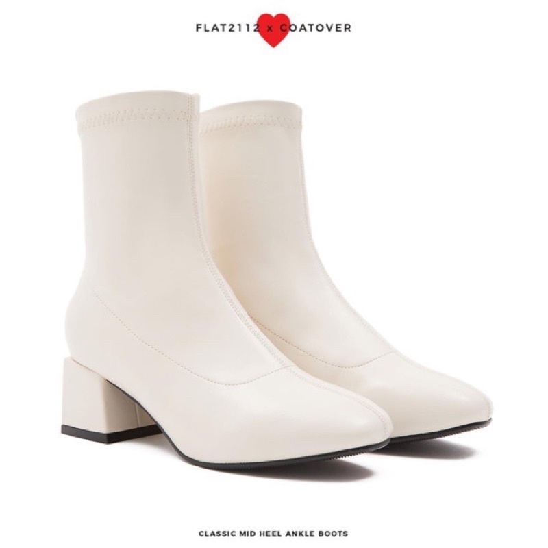flat2112 x Coatover Boots รองเท้าบูทสวยๆ