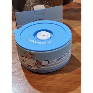 ชามเซรามิค ซินนาโมโรล พร้อมฝาปิด (Cinnamoroll ceramic bowl with lid)