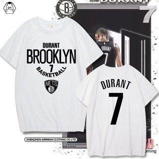 ผลิตภัณฑ์ใหม่👕เสื้อยืดแขนสั้น พิมพ์ลายทีมบาสเก็ตบอล Durant Merchandise แฟชั่นฤดูร้อน สําหรับผู้ชาย และผู้หญิง