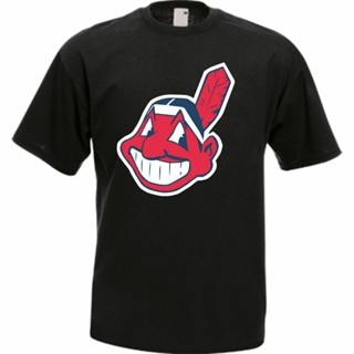 เสื้อยืดผ้าฝ้าย Sanc6 {พร้อมส่ง เสื้อยืดแขนสั้น พิมพ์ลาย Cleveland Indians พลัสไซซ์ ไซซ์ XS-4xl สําหรับผู้ชาย ของขวัญวัน