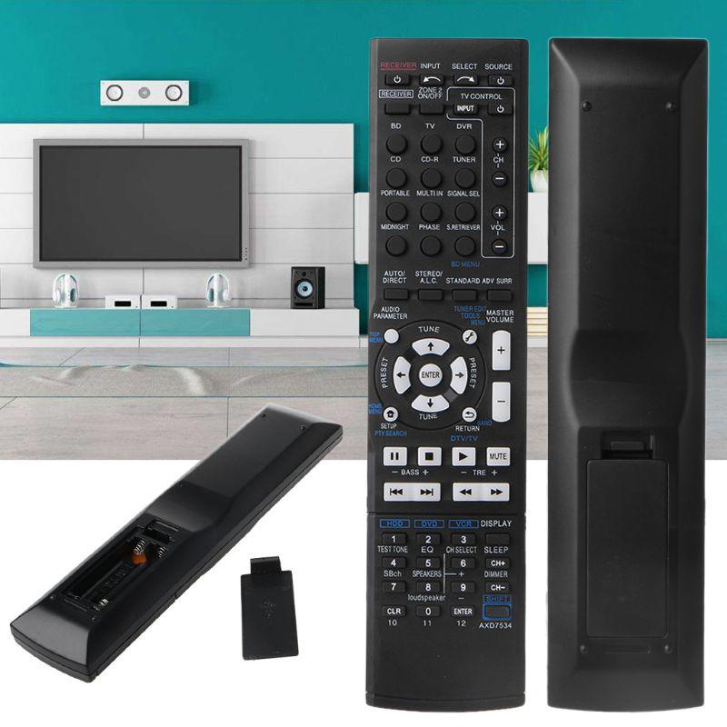 AXD7534 รีโมทคอนโทรลสําหรับ Pioneer AV Receiver โฮมเธียเตอร์ AXD7568 AXD7584 AXD7586 AXD7623 VSX-521