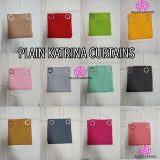 pastel color plain curtains 6ft to 8ft