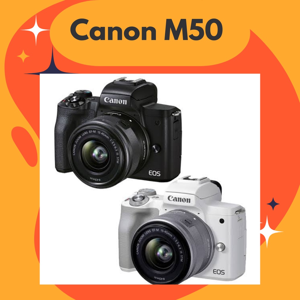 Canon EOS M50+15-45 mm black