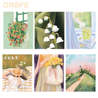 Drofe 【40*50 ซม. ไม่มีกรอบ】ภาพวาดสีน้ํามันบนผ้าใบ ตามตัวเลข สําหรับเด็ก และผู้ใหญ่ ตกแต่งผนังบ้าน