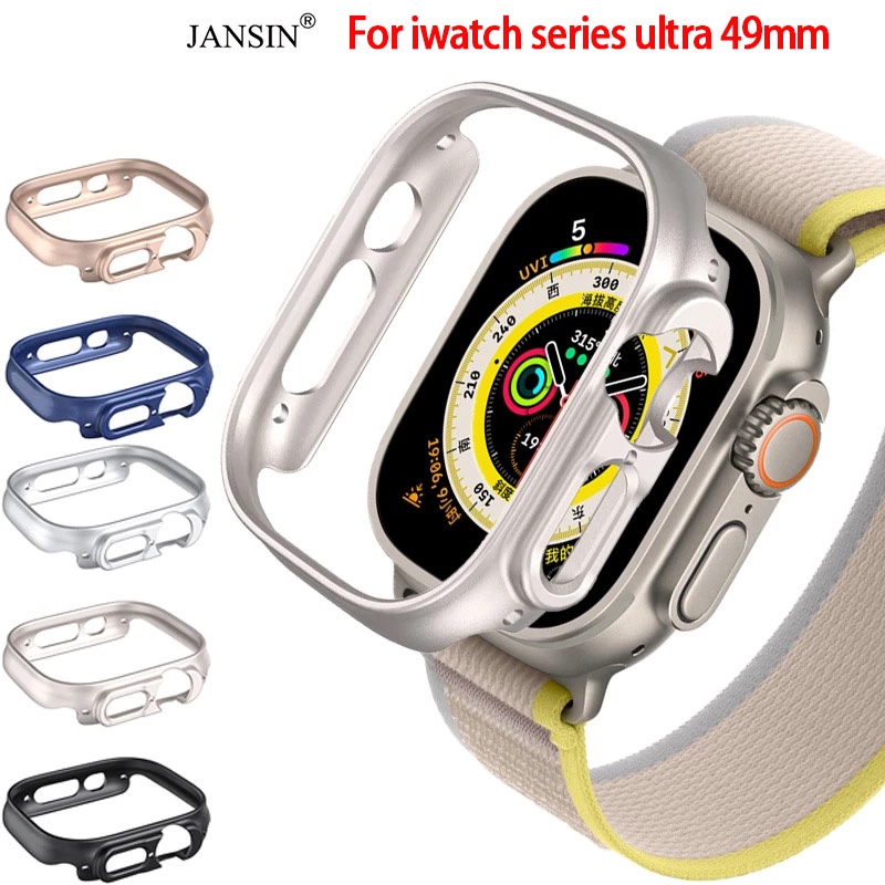 jansin เคส applewatch ultra 49mm PC Case เคสกันกระแทก สําหรับ iwatch series ultra 49mm smart watch