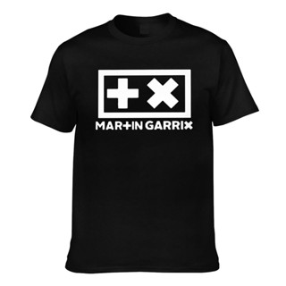 มาแรง เสื้อยืดลําลอง แขนสั้น พิมพ์ลาย Martin Garrix Electronic Music สําหรับผู้ชาย