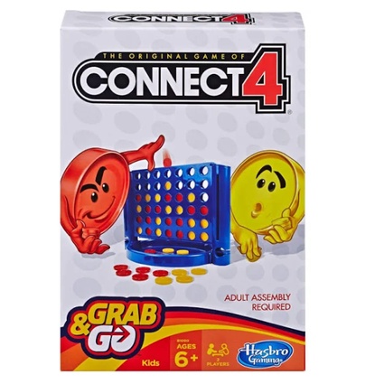 Hasbro Connect 4 Grab and Go Game (Travel Size) บอร์ดเกมส์ ขนาดพกพา การันตีแท้ 100% สินค้าพร้อมส่ง