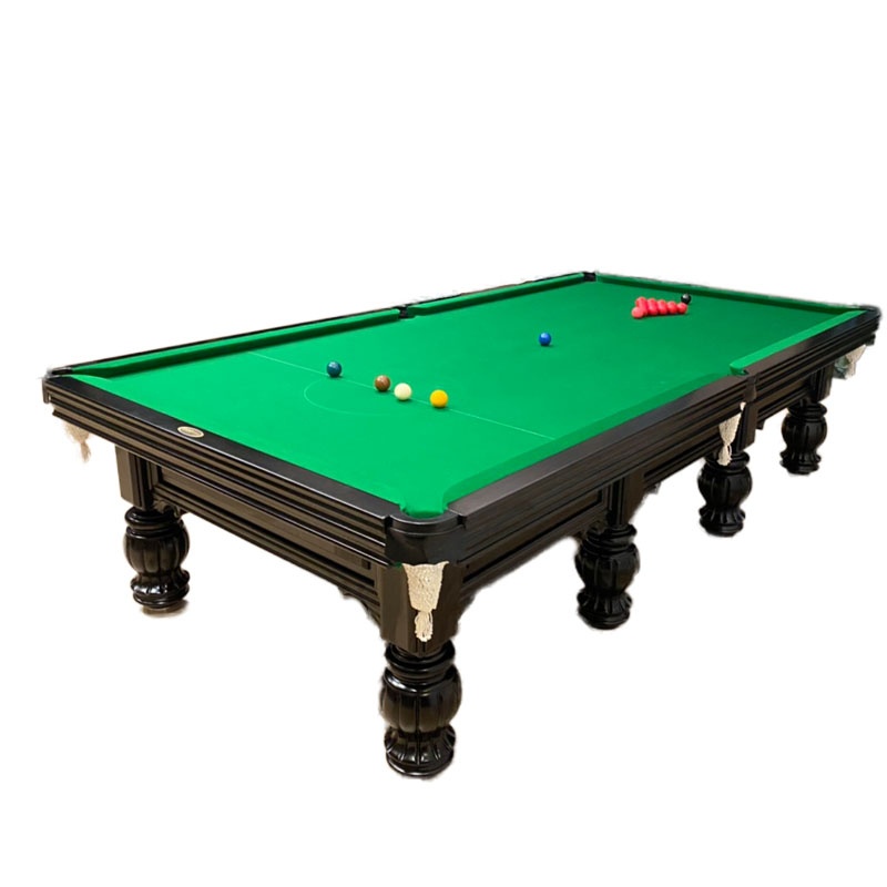 GR8 Billiards โต๊ะสนุกเกอร์ รุ่นเคนซิงตัน ขนาด 12 ฟุต Kensington Traditional Black Snooker Table 12f