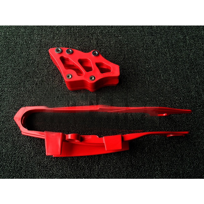 ประคองโซ่ + ยางรองโซ่  ยางกันกระแทก สวิงอาร์ม หลัง CRF และ CRF250 R 450R 450X  ทุกปี พร้อมส่งในไทย (C006) /60