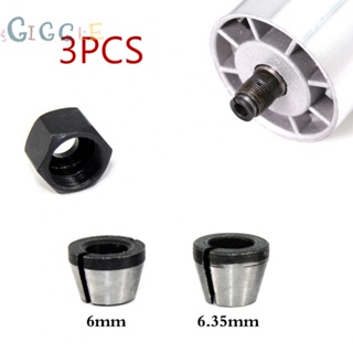 [ FAST SHIPPING ]Router Bit 1/4" Trimmer Chuck Machine Bit Trimming 3pcs/set Router Parts