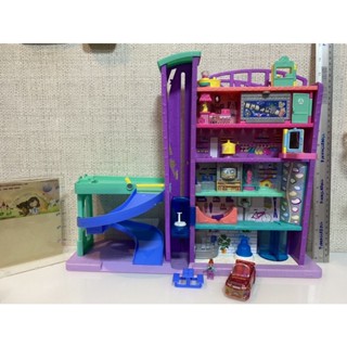 Polly pocket ฉากใหญ่ค่ะ มีรถและตัวเล่น ตัวรถงานRare หายากมาก มีรอยขาวตามภาพ ของแท้ สภาพใหม่