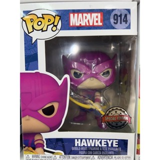 Funko pop! ไลน์ Marvel ตัว Hawkeye มือหนึ่ง ของแท้ 100%